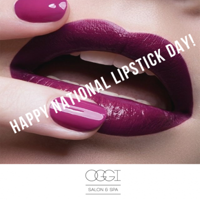 National Lipstick Day - Oggi Salon & Spa